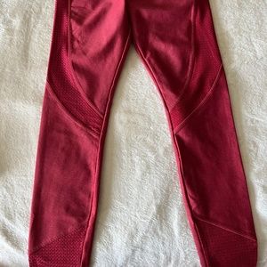 Blue and Red Lorna Jane Leggings, size small